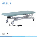 La hauteur de plate-forme médicale électrique d&#39;AG-ECC03 s&#39;ajustent par le sofa d&#39;examen de table d&#39;hôpital de pédale de pied